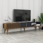 HANAH HOME TV polica Milan Alt Walnut Anthracite (845HCT3108) - slika 2