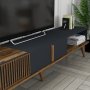HANAH HOME TV polica Milan Alt Walnut Anthracite (845HCT3108) - slika 3