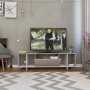 HANAH HOME TV polica Zitano Tv Stand Light Mocha White (776HMS3059) - slika 2