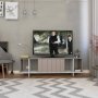 HANAH HOME TV polica Zitano Tv Stand Light Mocha White (776HMS3059) - slika 1