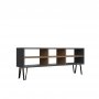 HANAH HOME TV polica Judd Anthracite Oak (935CMN1451) - slika 3