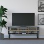 HANAH HOME TV polica Judd Anthracite Oak (935CMN1451) - slika 1