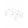 HANAH HOME Sto za dnevnu sobu Esinti White - slika 5