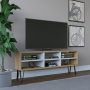 HANAH HOME TV polica Judd Oak White (935CMN1447) - slika 2