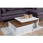 HANAH HOME Sto za dnevnu sobu Kolarado White Wanut - slika 4