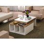 HANAH HOME Sto za dnevnu sobu Kolarado White Wanut - slika 2