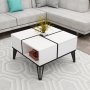 HANAH HOME Sto za dnevnu sobu Nirvana White - slika 3