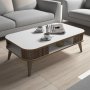 HANAH HOME Sto za dnevnu sobu Eylul White - slika 4