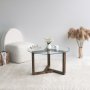 HANAH HOME Sto za dnevnu sobu Miro Walnut - slika 5