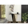 HANAH HOME Komoda Gravity Black Gold - slika 3