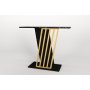 HANAH HOME Komoda Gravity Black Gold - slika 1