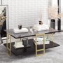 HANAH HOME Sto za dnevnu sobu Polka Black - slika 2
