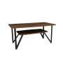 HANAH HOME Sto za dnevnu sobu Asens 50 Light Walnut - slika 1