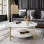 HANAH HOME Sto za dnevnu sobu Versy Gold - slika 2