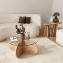 HANAH HOME Sto za dnevnu sobu Bubble Sapphire Oak - slika 5