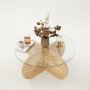HANAH HOME Sto za dnevnu sobu Bubble Sapphire Oak - slika 1