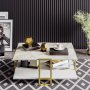 HANAH HOME Sto za dnevnu sobu Polka White - slika 3