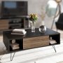 HANAH HOME Sto za dnevnu sobu Mistico Black Walnut - slika 2
