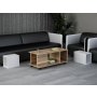HANAH HOME Sto za dnevnu sobu Sadem White Walnut - slika 3