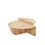 HANAH HOME Sto za dnevnu sobu Podium Sapphire Oak - slika 1