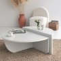 HANAH HOME Sto za dnevnu sobu Podium White - slika 4