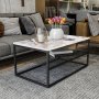 HANAH HOME Sto za dnevnu sobu Asude White - slika 2
