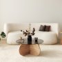 HANAH HOME Sto za dnevnu sobu Bubble Sapphire Oak Fume - slika 3