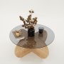 HANAH HOME Sto za dnevnu sobu Bubble Sapphire Oak Fume - slika 1