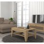 HANAH HOME Sto za dnevnu sobu Madura Oak - slika 3