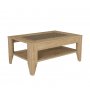 HANAH HOME Sto za dnevnu sobu Madura Oak - slika 5