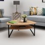 HANAH HOME Sto za dnevnu sobu Lonnes Atlantic Pine - slika 3