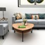 HANAH HOME Sto za dnevnu sobu Lonnes Atlantic Pine - slika 4