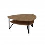 HANAH HOME Sto za dnevnu sobu Lonnes Atlantic Pine - slika 1