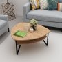 HANAH HOME Sto za dnevnu sobu Lonnes Atlantic Pine - slika 2