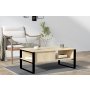 HANAH HOME Sto za dnevnu sobu Devon Orta Sapphire Oak - slika 3