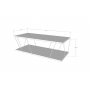 HANAH HOME Sto za dnevnu sobu Labranda Anthracite - slika 3