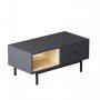 HANAH HOME Sto za dnevnu sobu Naturel Anthracite - slika 5