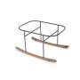 HANAH HOME Hier Metal Grey Black - slika 2