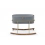 HANAH HOME Hier Metal Grey Gold - slika 1