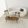 HANAH HOME Sto za dnevnu sobu Sweet Walnut - slika 5