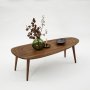 HANAH HOME Sto za dnevnu sobu Sweet Walnut - slika 1
