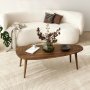 HANAH HOME Sto za dnevnu sobu Sweet Walnut - slika 2