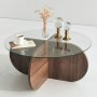 HANAH HOME Sto za dnevnu sobu Bubble Walnut - slika 5