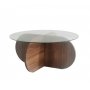 HANAH HOME Sto za dnevnu sobu Bubble Walnut - slika 1
