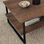 HANAH HOME Sto za dnevnu sobu Neta Walnut - slika 5