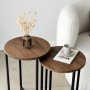 HANAH HOME Sto za dnevnu sobu Neta 1 Walnut - slika 5