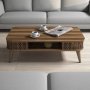 HANAH HOME Sto za dnevnu sobu Eylul Walnut - slika 3