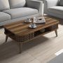 HANAH HOME Sto za dnevnu sobu Eylul Walnut - slika 4
