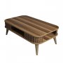 HANAH HOME Sto za dnevnu sobu Eylul Walnut - slika 1