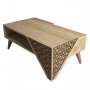 HANAH HOME Sto za dnevnu sobu Beril Oak - slika 1